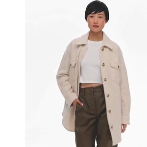 Aritzia Ganna Shirt Jacket